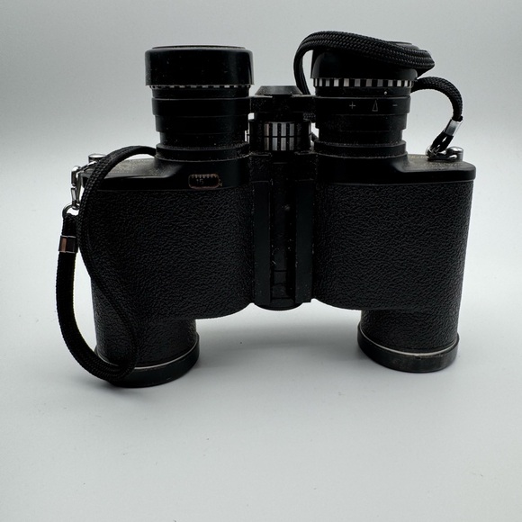 Vintage Tasco Black Binoculars with Case - Picture 3 of 16